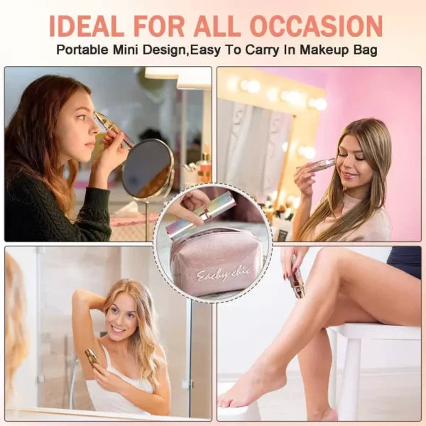 2-in-1 Rechargeable Hair Remover & Eyebrow Trimmer